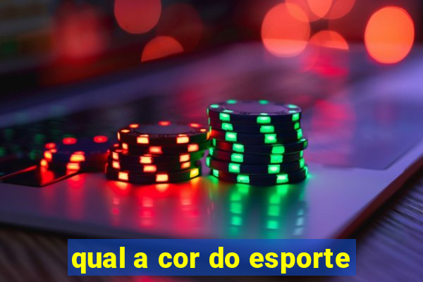 qual a cor do esporte